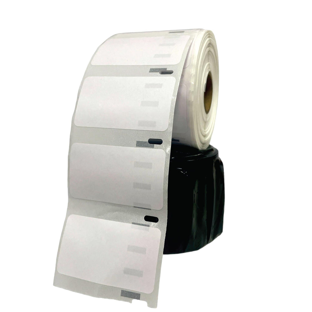 Tooleroo 1 Roll x 1000 Thermal Labels 57mmx32mm - White Waterproof Stickers