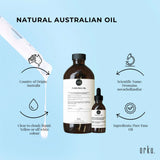 Orku 500ml Pure Emu Oil + Bonus 25ml Bottle - Australian Dromaius Novaehollandiae