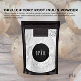 Orku 2Kg Chicory Root Inulin Powder - Unflavoured Food Ingredient