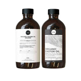 Orku 500ml Organic Castor Oil and 500ml Organic Jojoba Oil Pack
