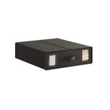Kitchee Foldable Bed Sheet Storage Box - Linen + Closet Organiser Black