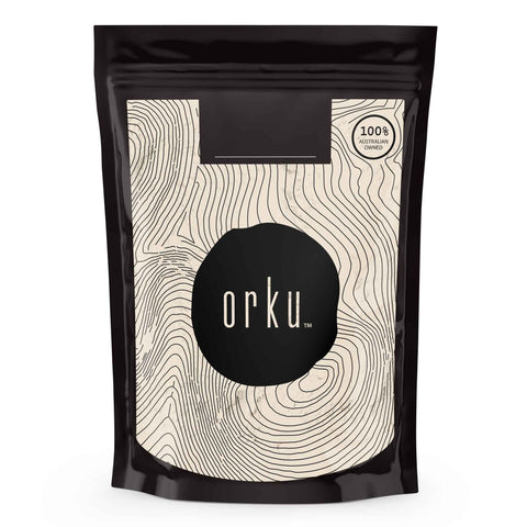 Orku 1Kg Xanthan Gum Thickener Pure Fine Powder 200 Mesh FCC E415 Food Additive