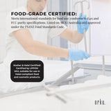 Orku 1Kg Xanthan Gum Thickener Pure Fine Powder 200 Mesh FCC E415 Food Additive