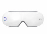 Orku Rechargeable Eye Massager - Heat Compression Vibration Bluetooth White