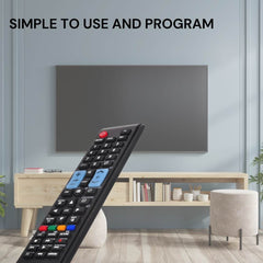 Tooleroo SMART TV Remote Control Compatible with PANASONIC DAEWOO HAIER & More