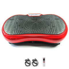 Social Hike Red Vibration Machine Platform - Exercise Plate Whole Body Workout