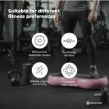 Social Hike 68cm Vibration Plate Machine Full Body Workout Platform Pink