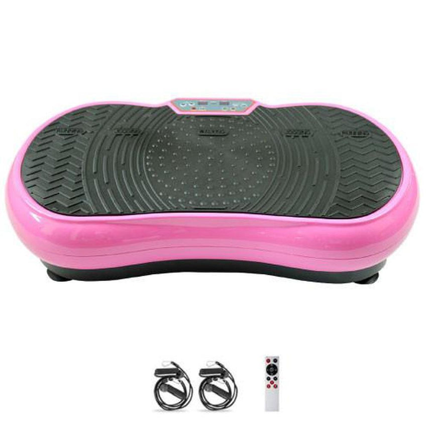 Social Hike Pink Vibration Machine Platform - Exercise Plate - Whole Body Workout