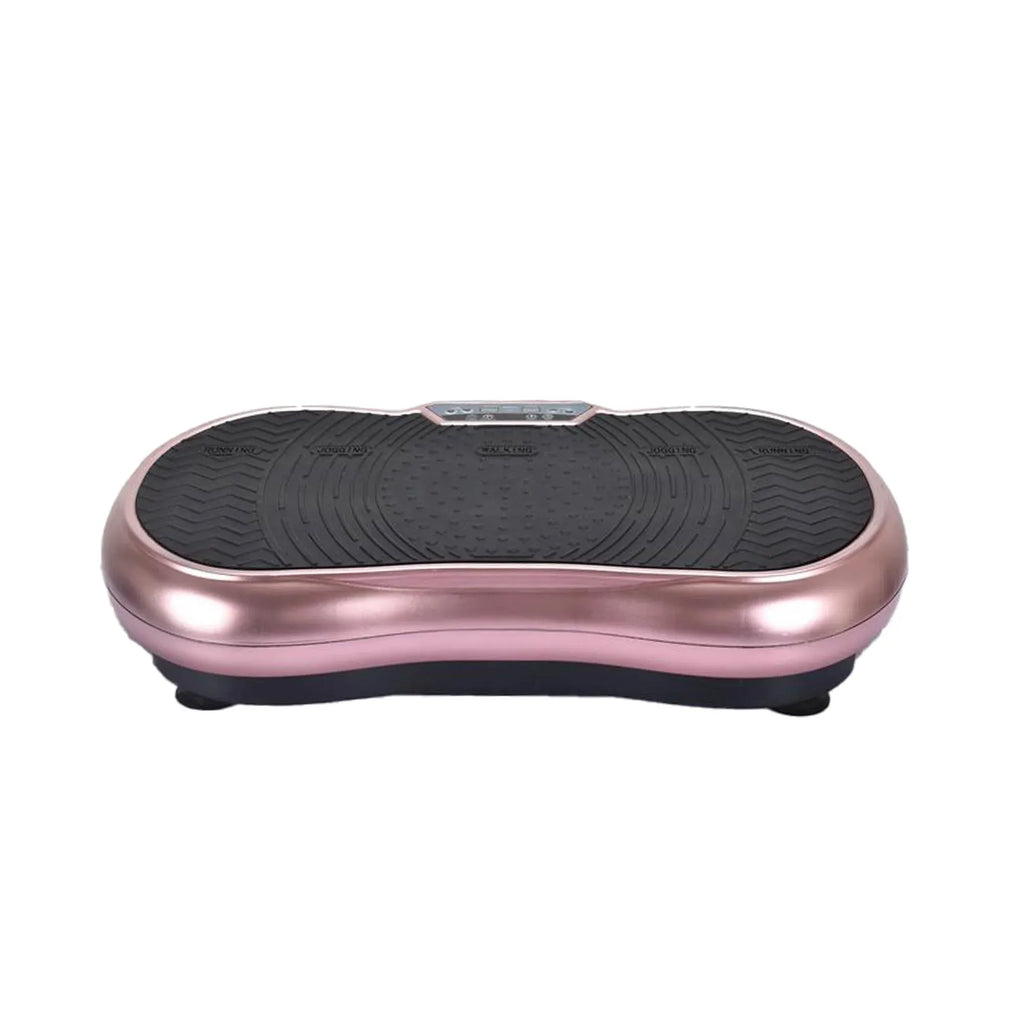 Social Hike Vibration Plate Exercise Platform - Vibrating Workout Machine Rose