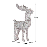 Christabelle 112cm Animated Reindeer Christmas LED Lights Indoor Outdoor Yard Statue Decoration