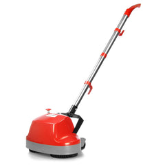 Klika Hauskeeper 5 in 1 Electric 240V Floor Polisher w/ 6M Power Cable Timber Hard Waxer Buffer Cleaner Red