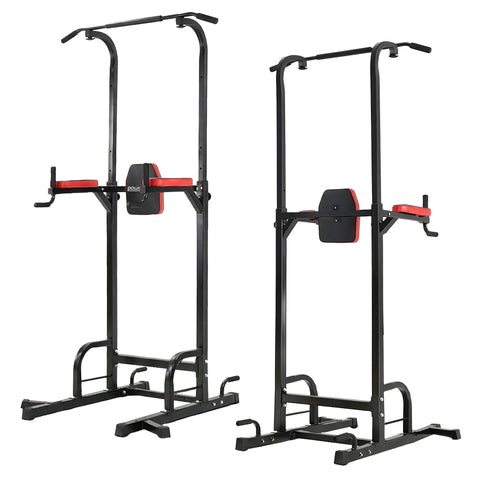 Powertrain J06 Multi-Function Power Tower Pull Up Chin Up Dip Station Heavy Duty Home Gym Strength Training Equipment
