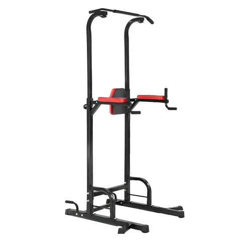 Powertrain J06 Multi-Function Power Tower Pull Up Chin Up Dip Station Heavy Duty Home Gym Strength Training Equipment
