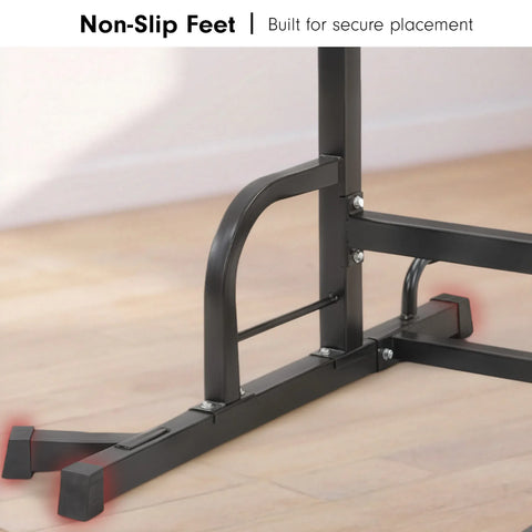 Powertrain J06 Multi-Function Power Tower Pull Up Chin Up Dip Station Heavy Duty Home Gym Strength Training Equipment