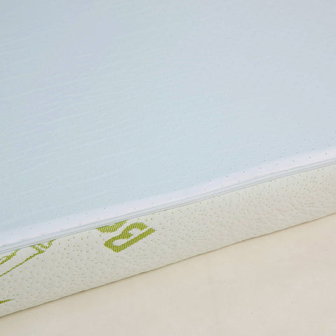 Laura Hill Cool Gel Memory Foam Mattress Topper Bamboo Fabric Cover Double