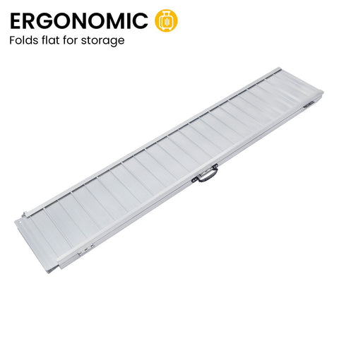 Kartrite 5ft Aluminium Foldable Wheelchair Ramp R01