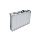 Kartrite 4ft Portable Aluminium Folding Wheelchair Ramp 275kg Heavy Duty Non-Slip Suitcase Ramp for Steps Kerbs