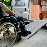 Kartrite 5ft Portable Aluminium Wheelchair Ramp 275kg Heavy Duty Non-Slip Foldable Suitcase Ramp for Mobility Scooters