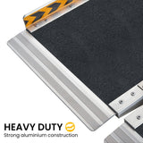 Kartrite Folding Aluminium Wheelchair Ramp 4FT Portable Mobility Access Ramp