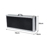 Kartrite 5FT Folding Aluminium Wheelchair Ramp Portable Suitcase Mobility Scooter Ramp Non-Slip 272kg Capacity
