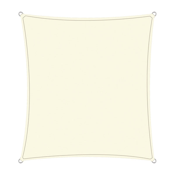 Wallaroo Waterproof Outdoor Shade Sail Sun Cloth Square 2.5x2.5M