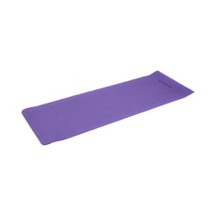 Powertrain Dual Layer 6mm Yoga Mat | Dark Lavender | Non-slip Surface And Carry Strap For Ultimate Comfort And Portability