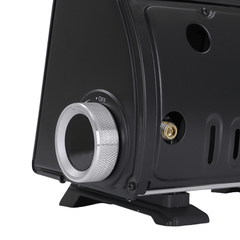 AMZ 1700W 2-in-1 Portable Outdoor Camping Butane Gas Heater Stove Steel Iron Aluminium Metal Manual Application for Travel