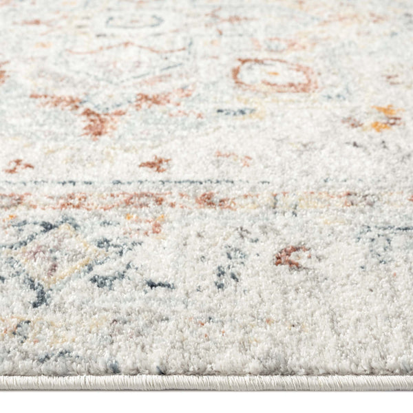 Ornate Persian Vintage Rug - Cream - 80x150