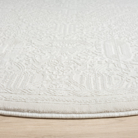 Grande Jacquard Rug - Ivory - 80x300