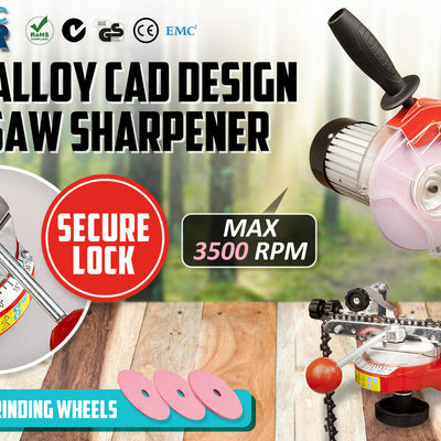 Alloy Chainsaw Sharpener Electric Grinder 350W