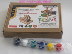 Marble Run Model Kids Building Kits Construction Toy Wooden Crafts