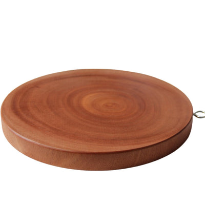 YES4HOMES 30cm Natural Hardwood Hygienic Kitchen Cutting Wooden Chopping Board Round