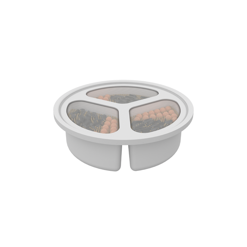 YES4PETS 8 x Pet Dog Cat Fountain Filter Replacement Activated Carbon Ion Exchange Resin Triple Filtration System Automatic Water Dispenser Compatible