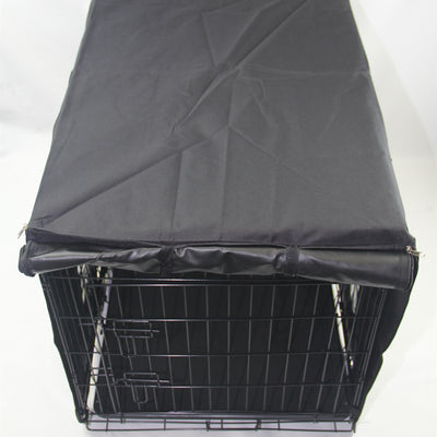 YES4PETS 24' Dog Cat Rabbit Collapsible Crate Pet Cage Canvas Cover
