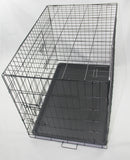 YES4PETS 42' Portable Foldable Dog Cat Rabbit Collapsible Crate Pet Cage with Cover Mat