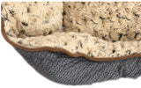 Medium Washable Soft Pet Dog Cat Bed Cushion Mattress-Grey