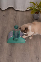 Cat Play Box Kit Pet Toy Kitten Toys Interactive Ball Peek Hunting Toy-Green