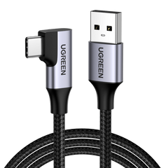 UGREEN 20289 Angled USB-C 3.0 Fast Charge Cable 0.5M