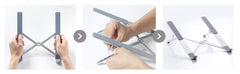 UGREEN 40289 Foldable Laptop Stand (Silver)