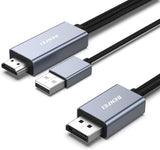 BENFEI 344GY-5M HDMI to DisplayPort Unidirectional 4K Active Cable with USB Powered 5M