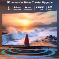 BENFEI 358GY-1M 8K V2.1 HDMI Male to HDMI Male Cable, Aluminum Shell Nylon Braided Certified Ultra High Speed 1M