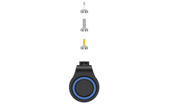 CHOETECH B660-BK 3000mAh Mini Power Bank with 3 Magnetic Connectors (Black)