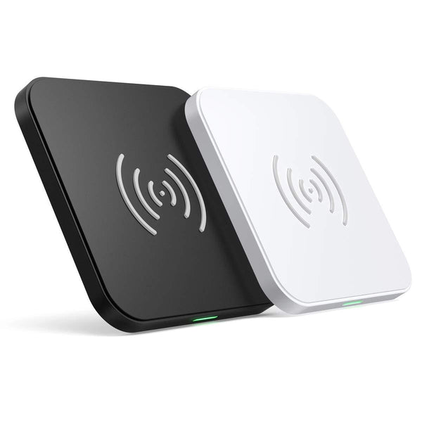 CHOETECH T511BW Fast Wireless Charging Pad Black And White 2 Pack