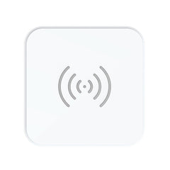 CHOETECH T511-S 10W/7.5W Fast Wireless Charger Pad (White)