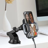 CHOETECH T521-F 15W Fast Wireless Charging Car Dock