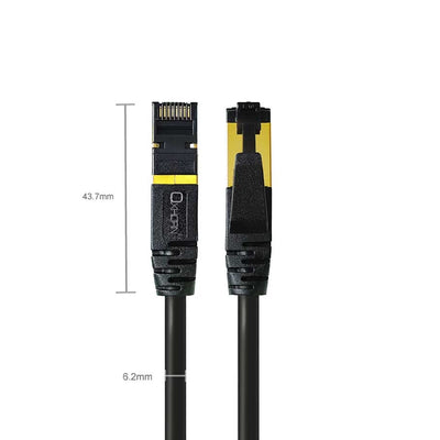 OXHORN Cat8 Ethernet Cable 1m