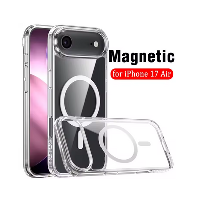 UTIA Ultimake Shockproof Transparent Case Cover With Magnetic Ring for iPhone 17 Air