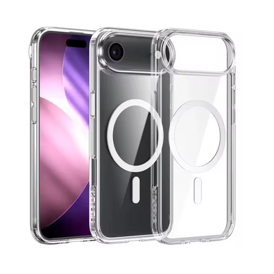 UTIA Ultimake Shockproof Transparent Case Cover With Magnetic Ring for iPhone 17 Air
