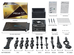 Seasonic FOCUS GX-750 ATX 3.0 750W Gold PSU (SSR-750FX3)