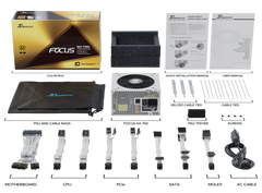 Seasonic FOCUS GX-750 White 750W ATX 3.0 Gold Modular PSU